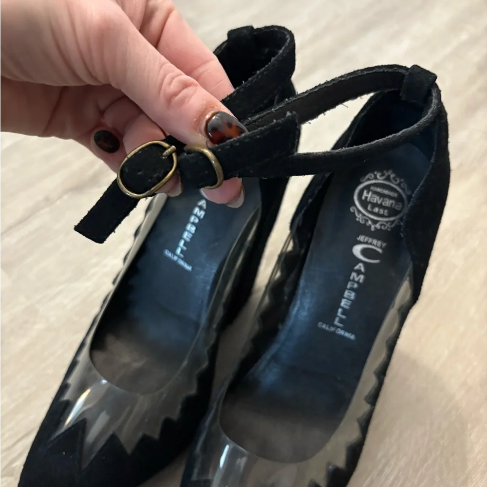 Jeffrey Campbell | Size 8.5 Black Audrey ll‎ platforms
